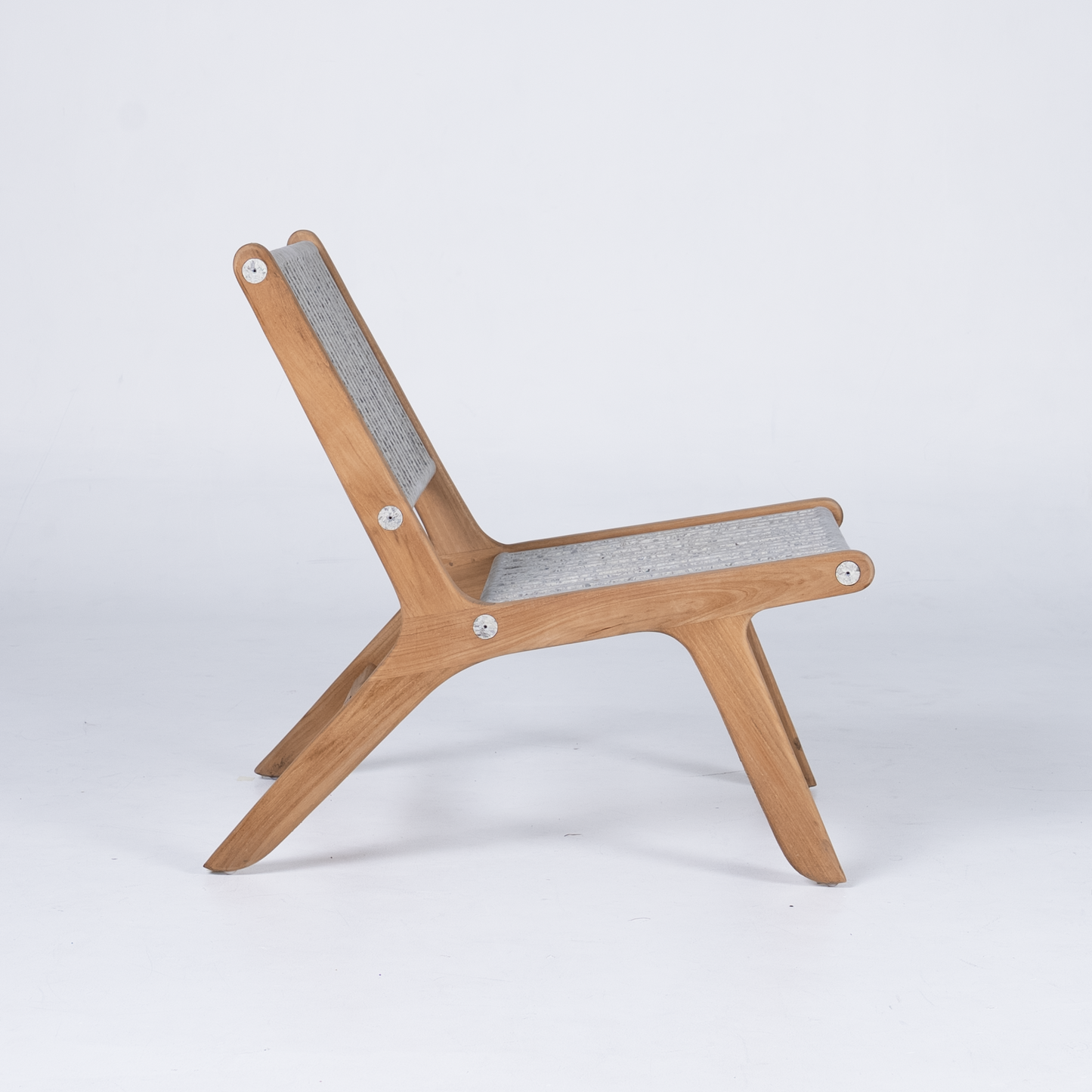 Uma Seater Pebble White