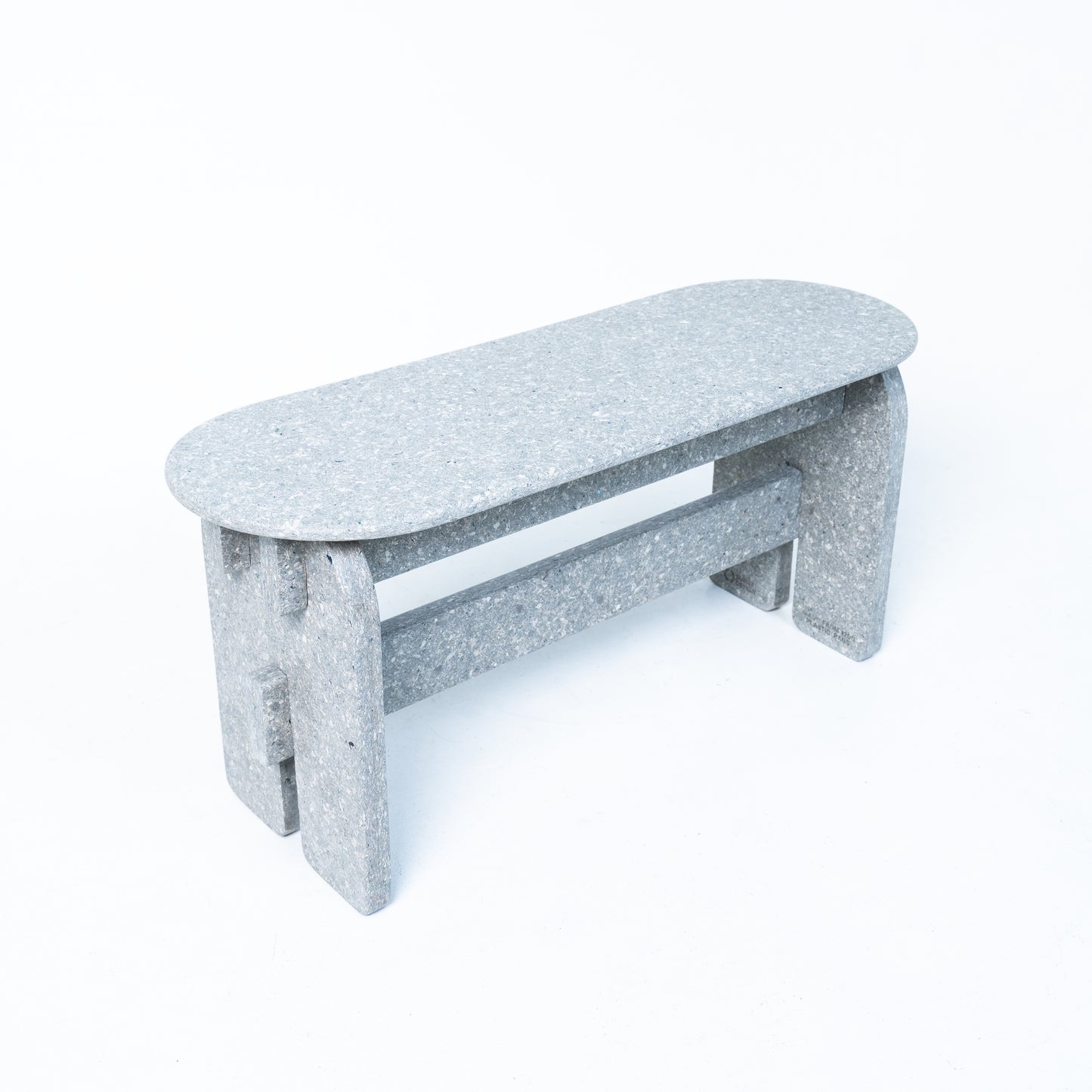 Muara Bench Pebble White