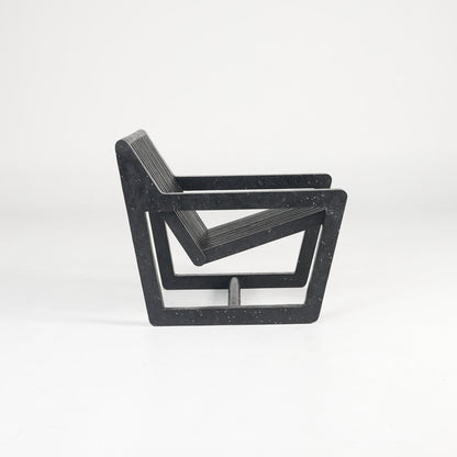 Ombak Lounger Granite Black