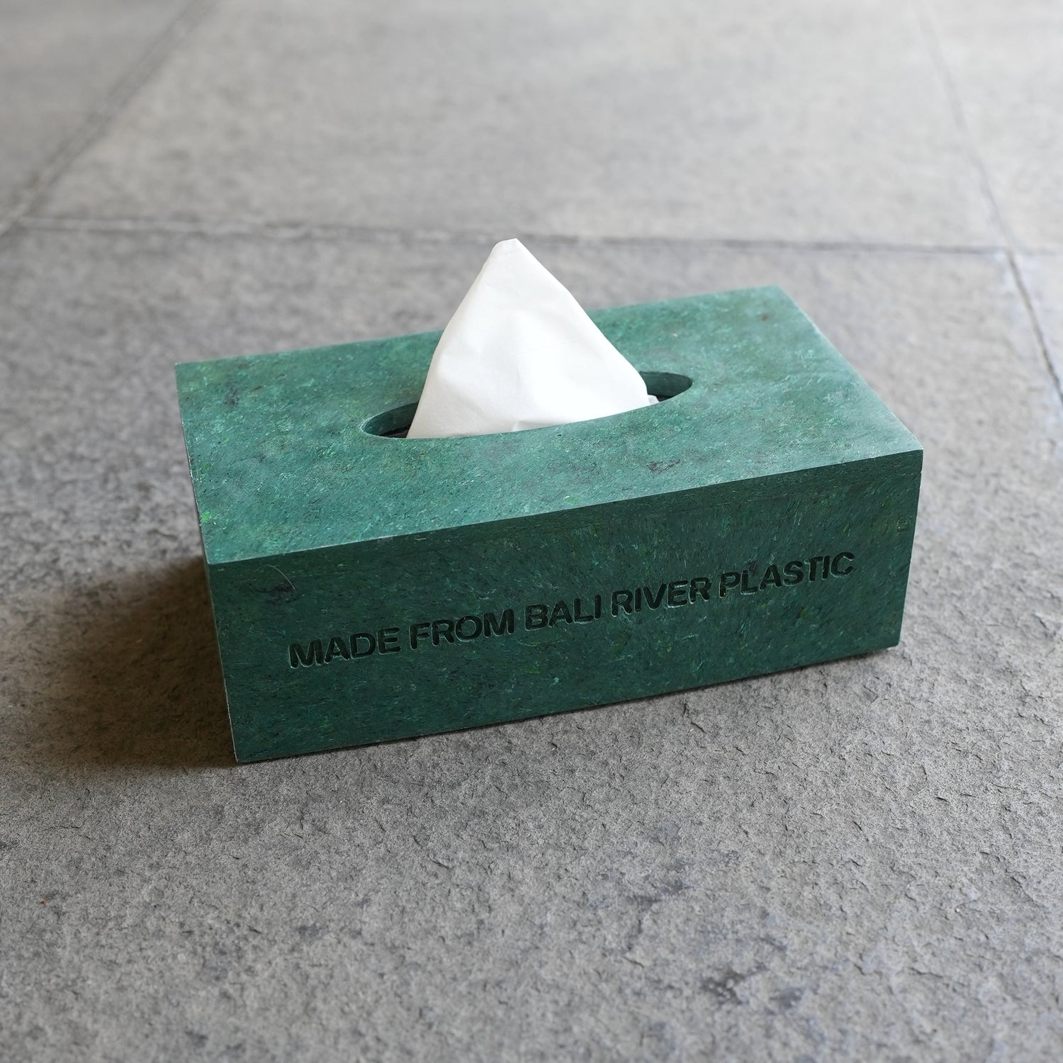 Kotak Tissue Box Coral Green