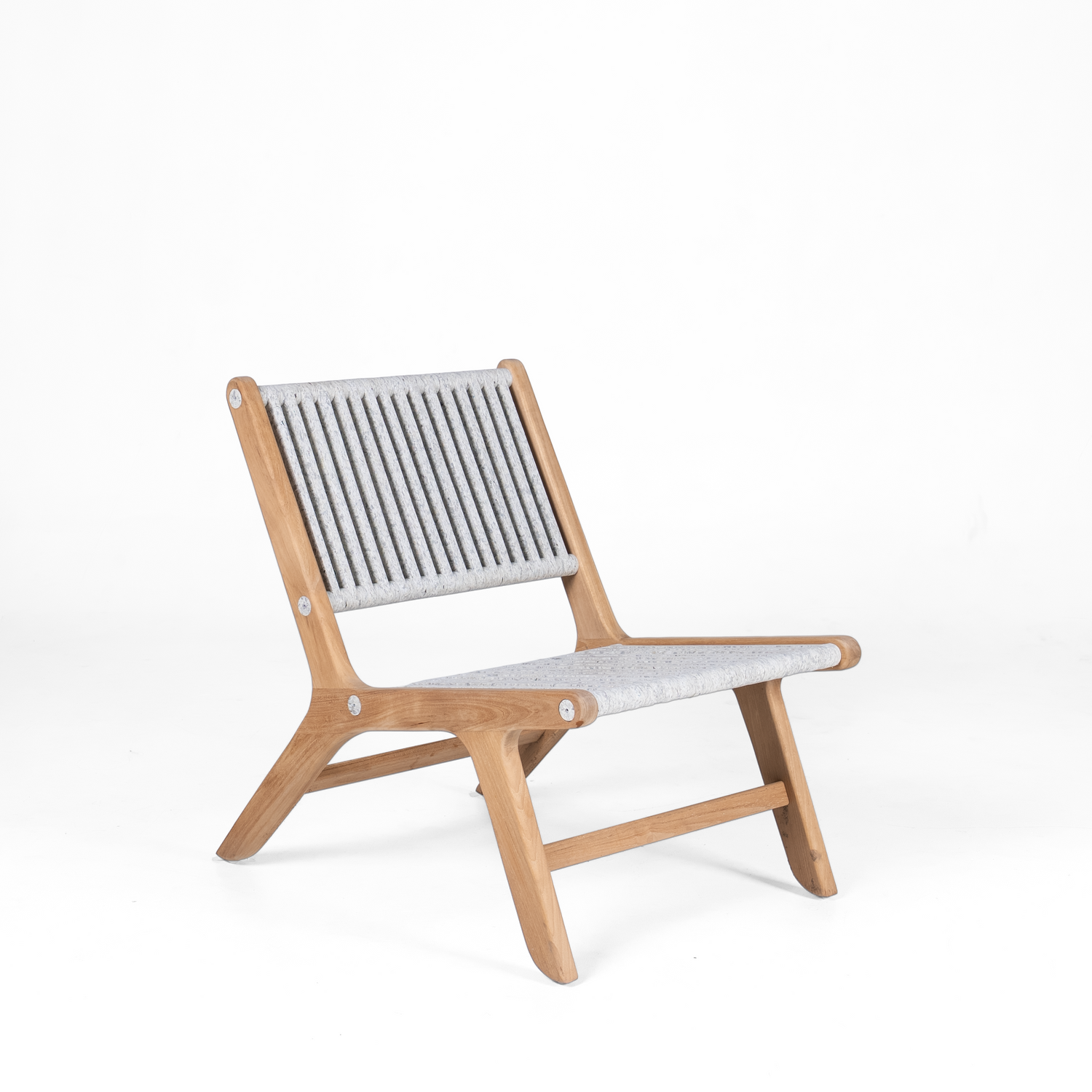 Uma Seater Pebble White